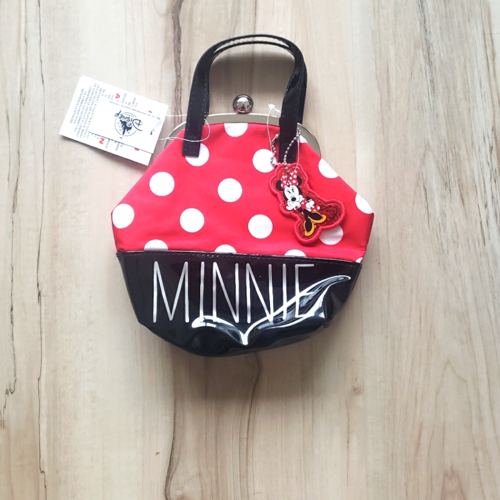 Disney Minnie Purse Bag Wristlet